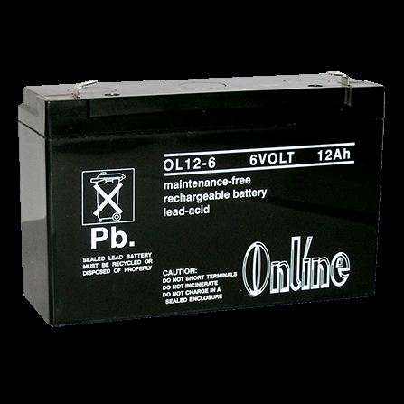 Battery Rechargeable 6V 12AH LY11-039-24