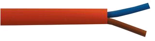 Orange Flex 0.75mm 2Core Round (per mtr) 