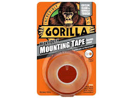 Gorilla Tape Clear Heavy Duty Mounting 25.4mm x 1.52Mtr
