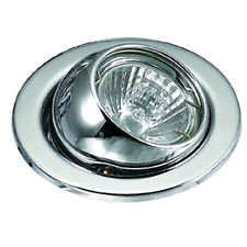 JCC Fireguard LV Eyeball Downlight Brushed Nickel