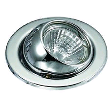 JCC Fireguard LV Eyeball Downlight Brushed Nickel 