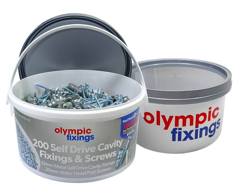 Olympic SDA Self Drive With Screw Tub (200pk)