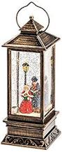 KONSTSMIDE 2864-000 LANTERN WITH DICKENSIAN STYLE WATER FILLED SQUARE WW