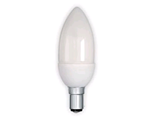 Lamp Low Energy Candle 9W SBC 50W 