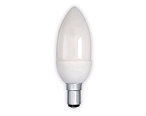 Lamp Low Energy Candle 9W SBC 50W