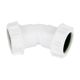 FloPlast Unicom Compression Waste 32mm 135deg (45) Bend 