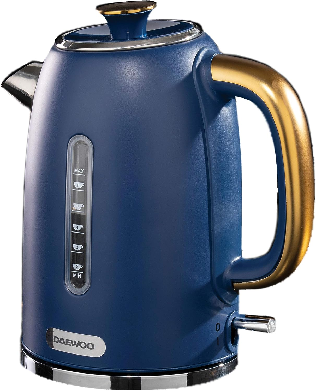 Daewoo SDA1815GE ASTORIA Cordless Jug Kettle in Navy Blue