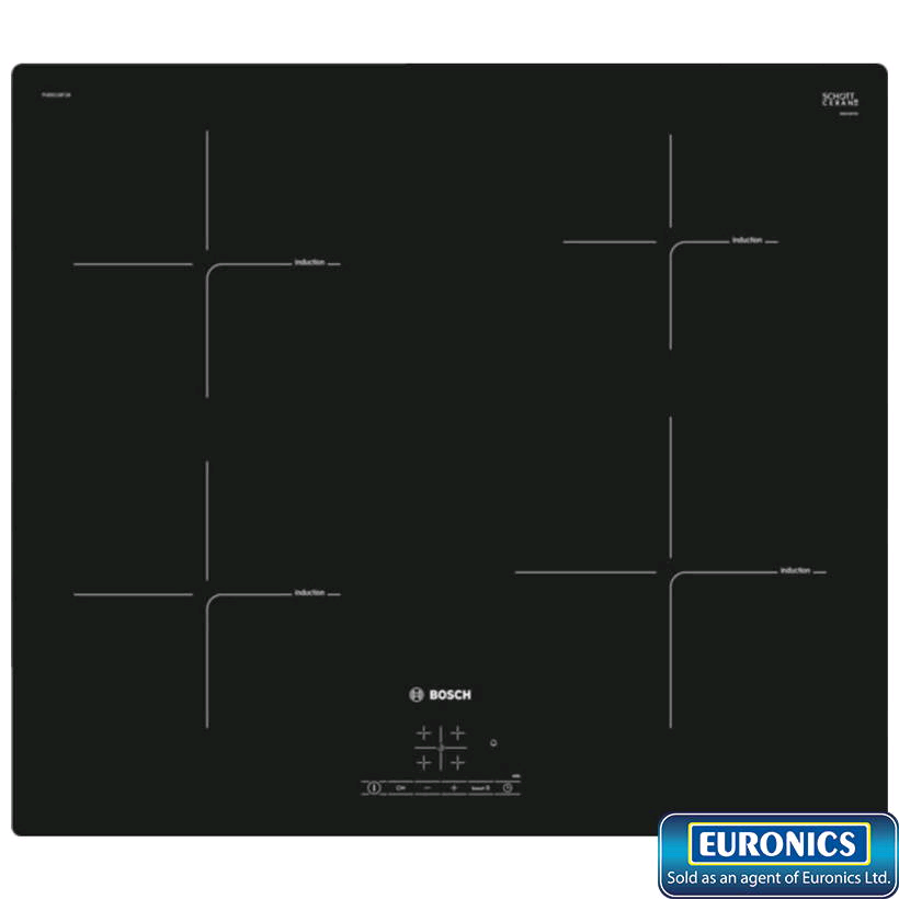 Bosch Induction Hob Touch Control Frameless Plug and Play 