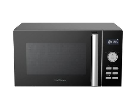 Statesman SKMC0930SS Silver 900W 30ltr Silver Combination Microwave S/Steel Interior in Silver