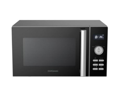 Statesman SKMC0930SS Silver 900W 30L Silver Combinationi Microwave S/Steel Interior Silver