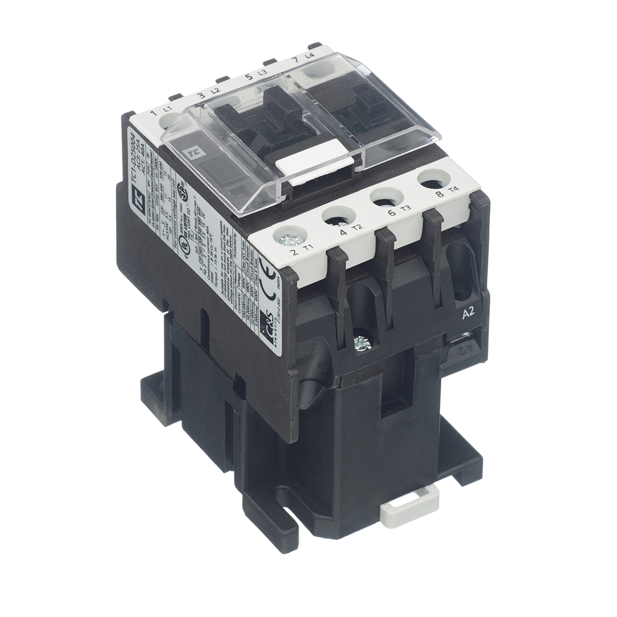 Europa Contactor 5.5kW 12A 230V AC 4 N/O 