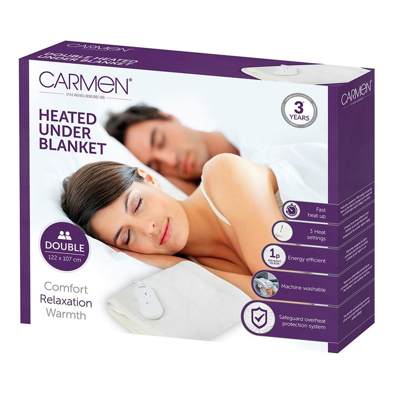 Carmen C81154 Double Underblanket Washable