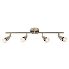 Saxby Amalfi 4Lt Spot Bar in Satin Nickel 