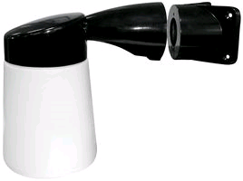 Eterna LED Well Glass Fitting Black