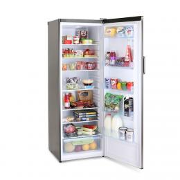 Iceking Upright Larder Fridge in Silver H1700 W600 D600 2 Year Warranty 