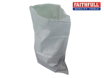 Faithfull White Heavy-Duty Rubble Sacks (5) 