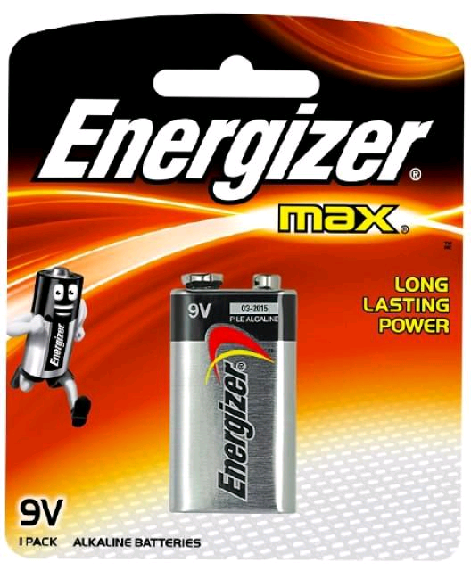 Energizer S8996 9V MAX Alkaline Battery
