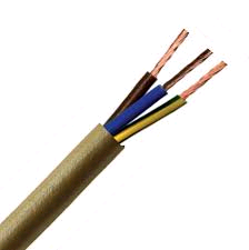 Gold Flex 0.5mm 3Core Round (per mtr)