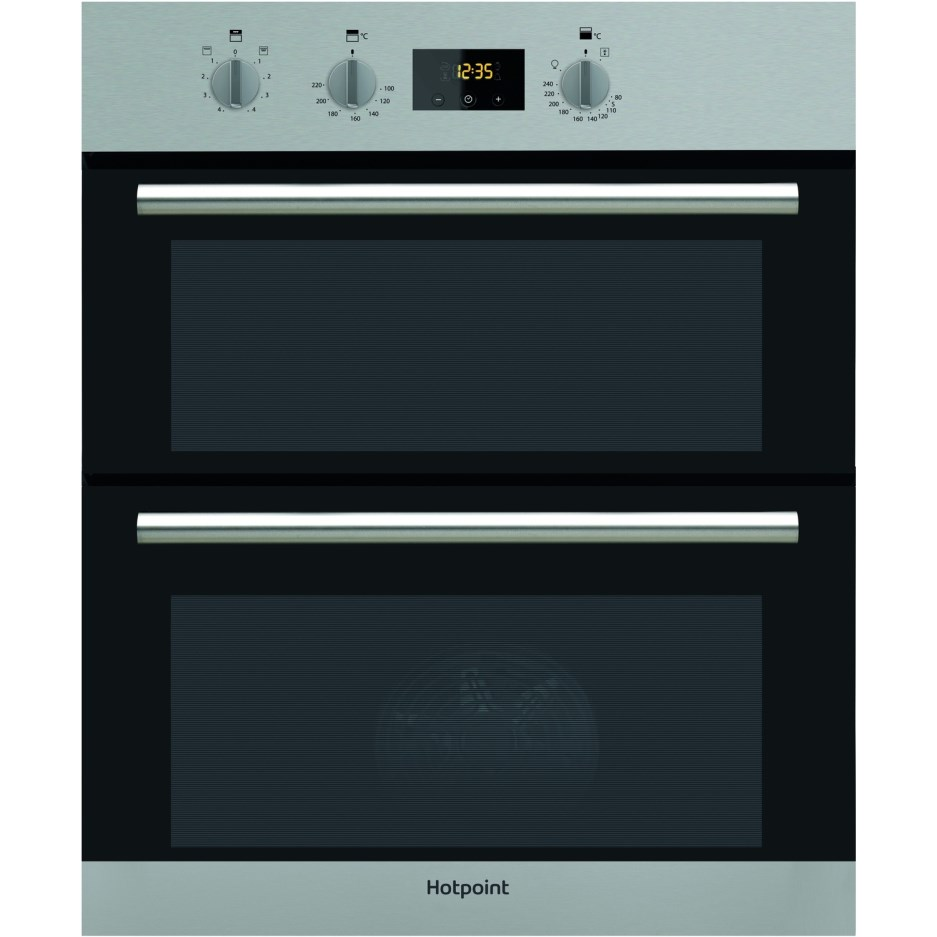 Hotpoint DU2540IX Built-Under Double Fan Oven in Stainless Steel