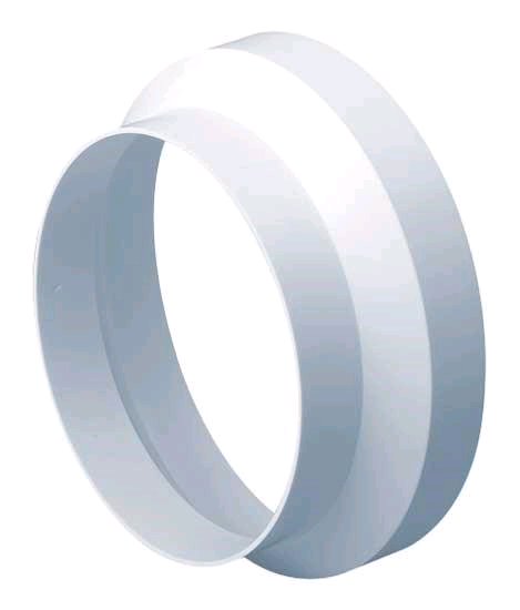 Manrose Round Pipe Reducer 6in/150mm To 5in/125mm