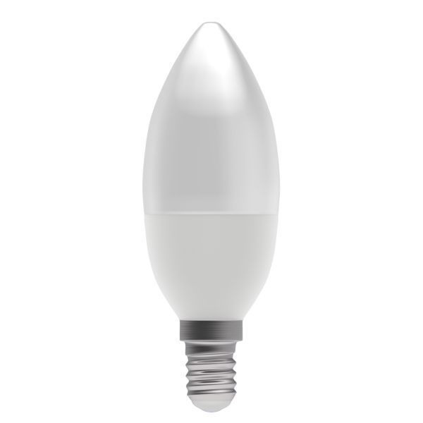 Bell 2.1w SES LED Opal Candle Warm White 