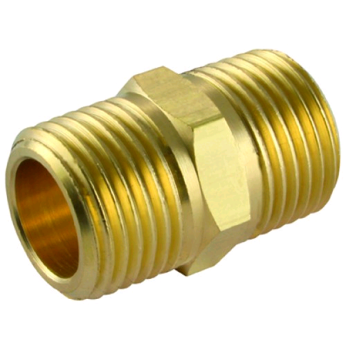 Brass Hex Nipple 3/4" 