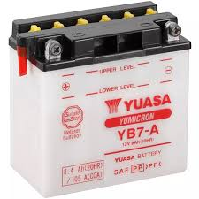 Yuasa Motorcycle Battery 12v 8Ah  YB7-A