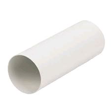 Manrose 4" Ducting Round Pipe 2000mm Long