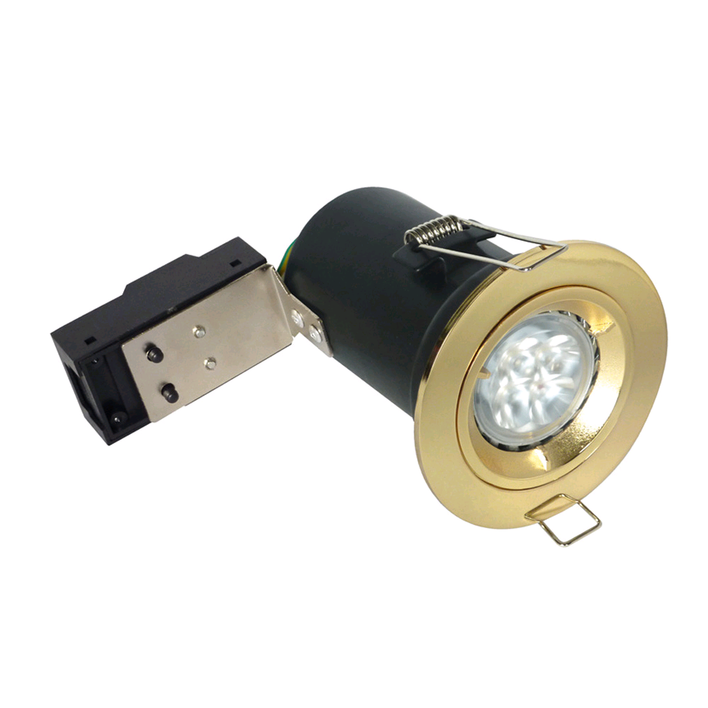 Bell 12V/240V Brass Downlight