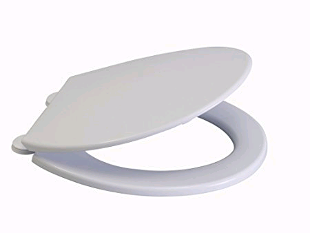 Cavalier Heavyweight Toilet Seat in White