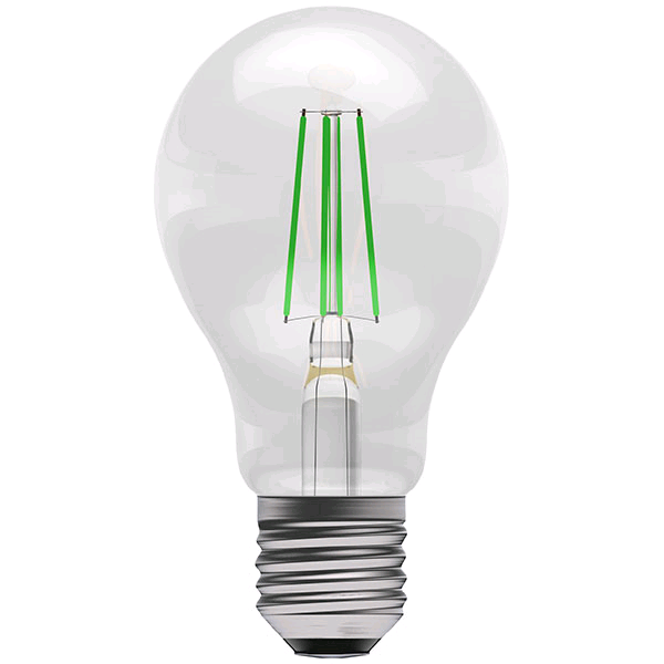 Bell 4W ES LED Coloured Filament GLS Green 