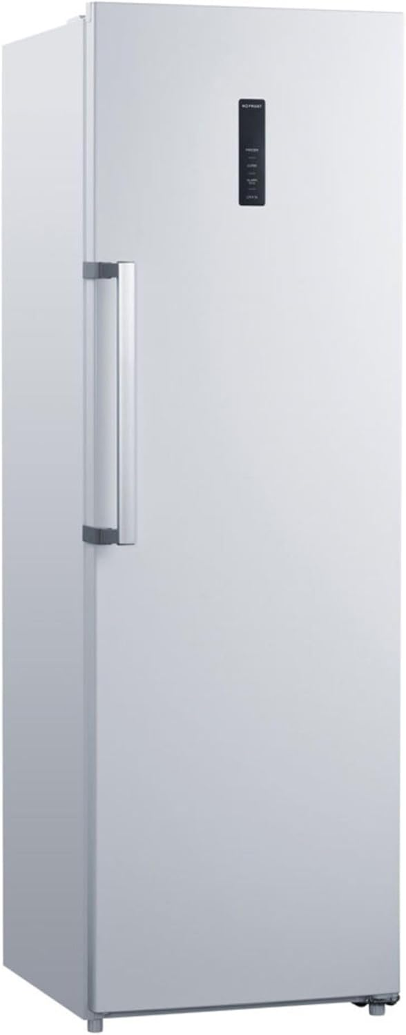 Teknix T60FNF2W 60cm Freestanding Tall Freezer - 274L Capacity - Frost Free - Suitable for Outbuildings  - White, H185.5 x W59.5 x D65.1 (cm) (White)