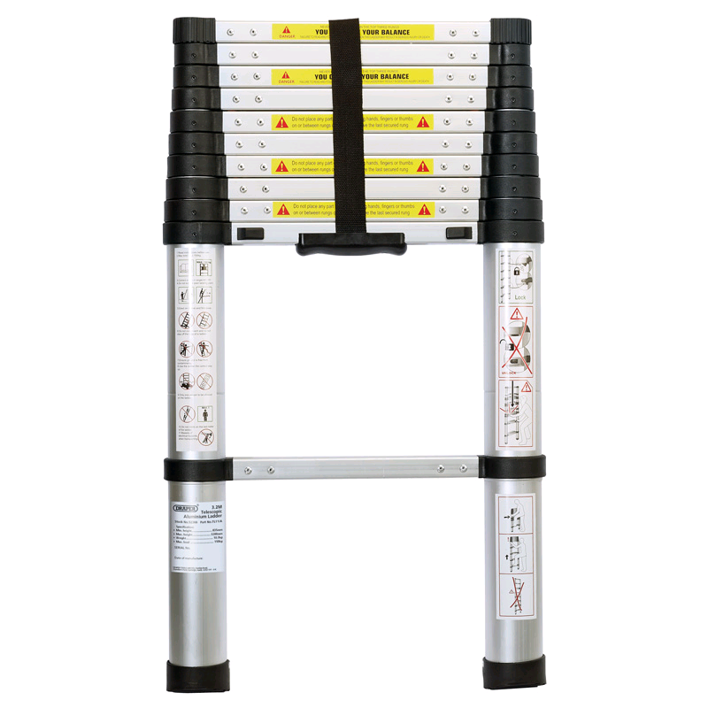 Draper 11 Rung Telescopic Ladder 