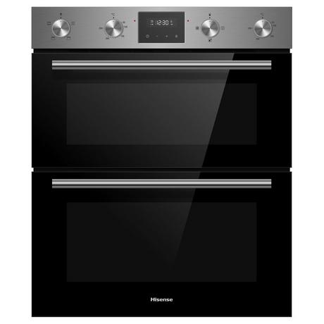 Hisense BID75211XUK 59.4cm Built Under Electric Double Oven - Stainless Steel