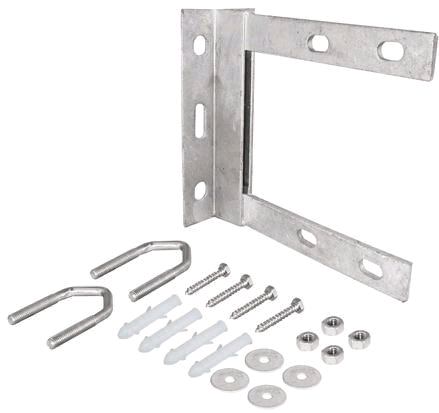 Maxview 6in Wall Bracket c/w U Bolts