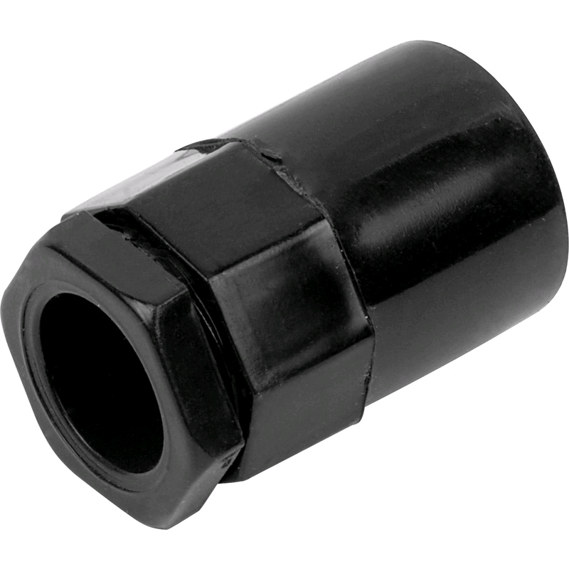 Falcon Conduit Female Adaptor 20mm Black 