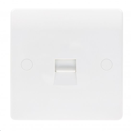 Median Flush Master Telephone Socket