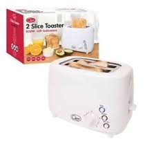 Quest White 2 Slice Toaster 