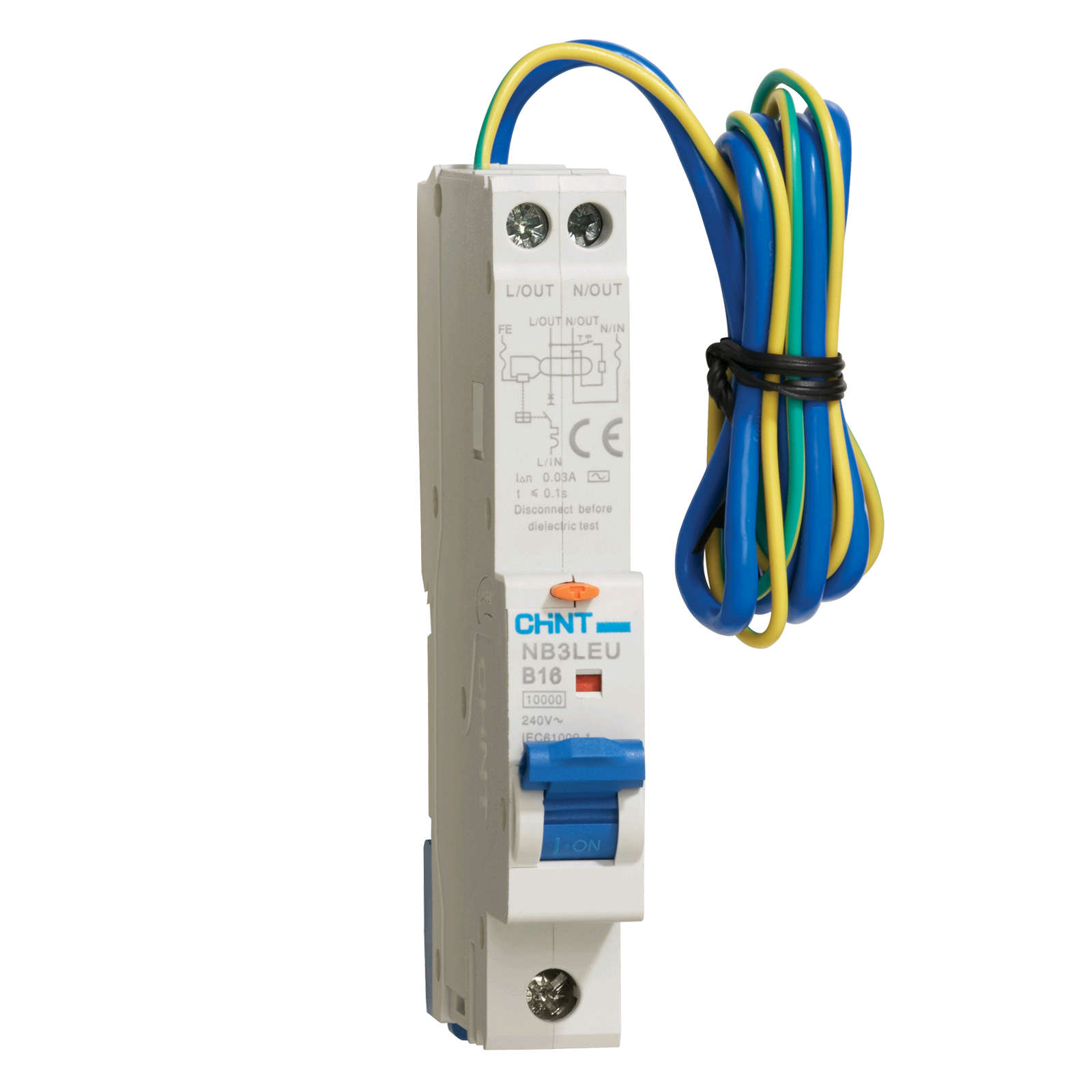 Chint 6a 30mA RCBO " B" Rated Type "A"