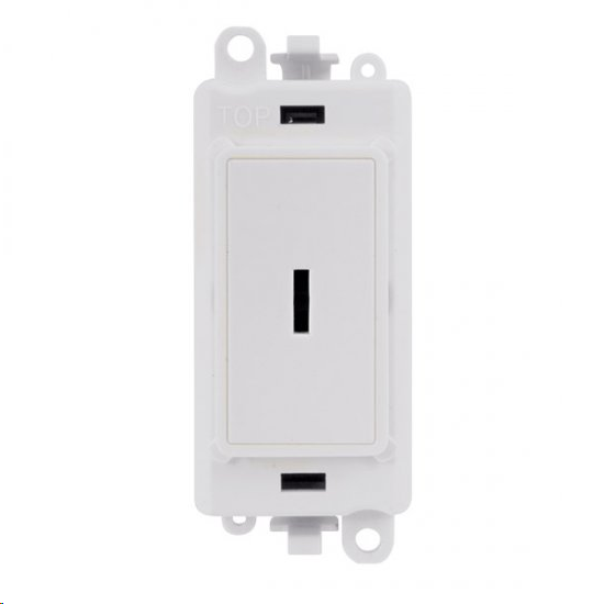 Click 2way Key Switch White Grid Pro