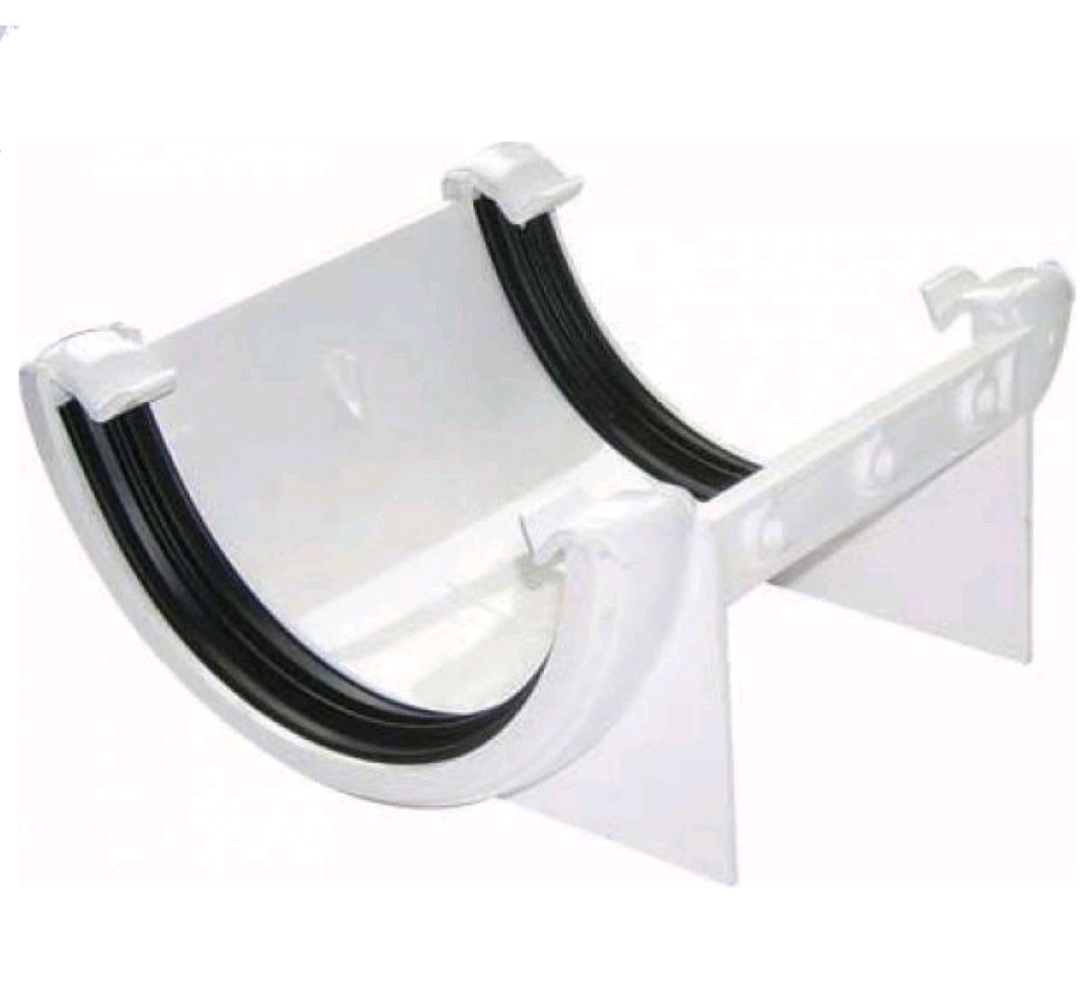 Floplast 112mm Guttering Union Bracket White RU1 