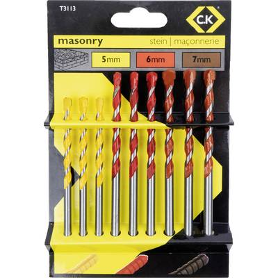 CK Masonry Drill Bit Set