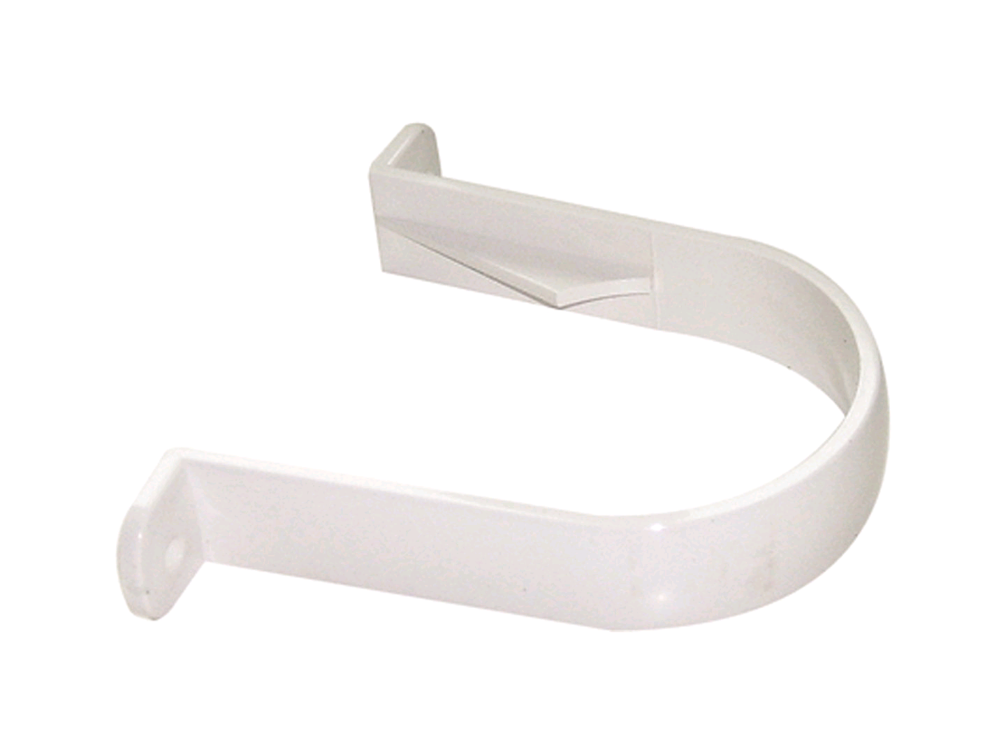 Floplast 68mm Downpipe Round Clips White 