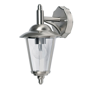 Endon Klien Wall Light 60W ES Stainless Steel