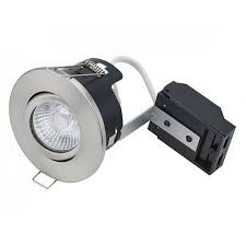 Bell 12V/240V Chrome Centre Tilt Downlight (78mm Cut out)