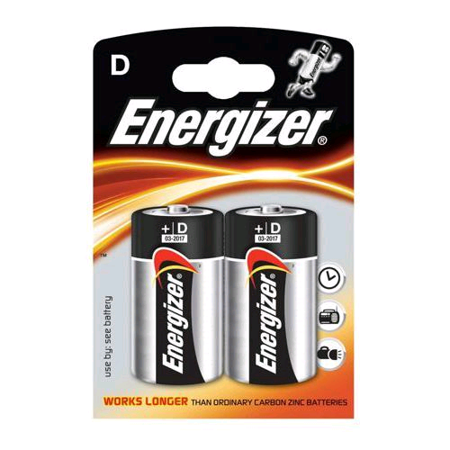 Energizer Battery 1.5V " D" 2pk S8995 