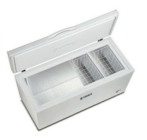 TEKNIX CF14 Chest Freezer 14Cu.ft/ 390Litres  H916 x W1300 x D698 mm F Rated 