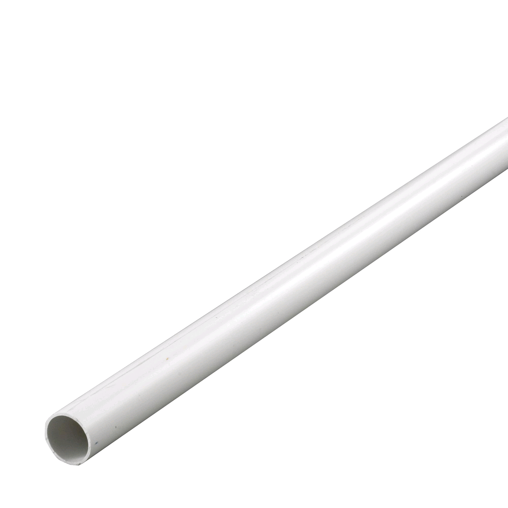 Floplast 68mm Round Downpipe 4Mtr White 