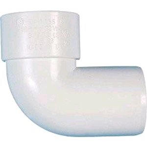 Waste 40mm Swivel Bend Solvent Weld 