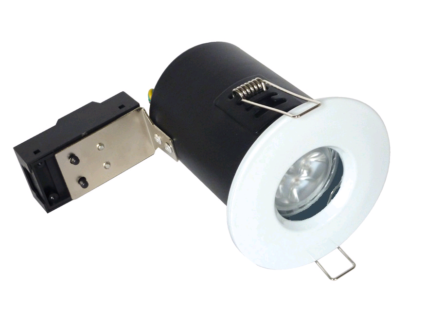 Bell 12V/240V IP65 Matt White Showerlight